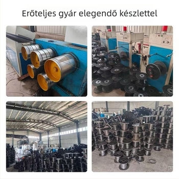 Anrui PET anyagú, műanyag-vas drótos üvegházi szőlő- és növény-támasztó kötél kertekhez és mezőgazdasági ültetésekhez