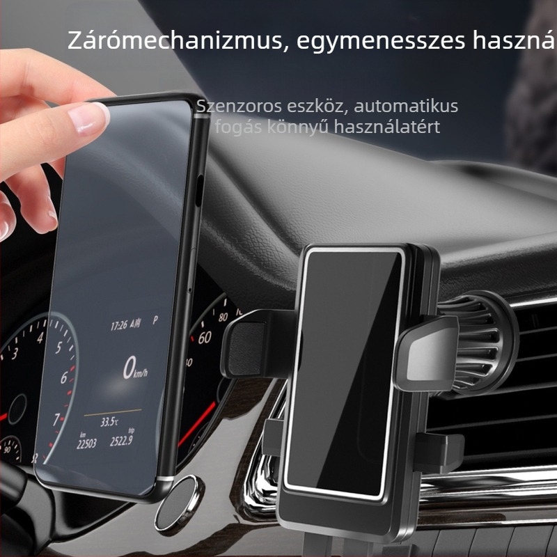 Autós telefontartó – műanyag kivitel – általános stílus