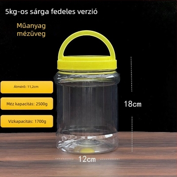 Műanyag palack (kerek alakú, 800–1000 ml, kínai stílus)