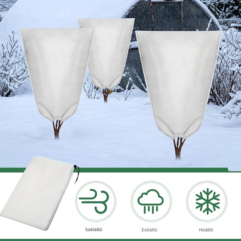 Növények téli fagykár elleni védőburkolat – műanyag anyag – a növények támogatására és karbantartására – Xusheng márka