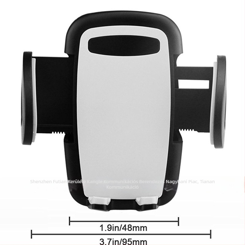 Autótelefon-tartó légcsatornához - univerzális kompatibilitás, Snap-On rögzítés, kompatibilis minden márkával