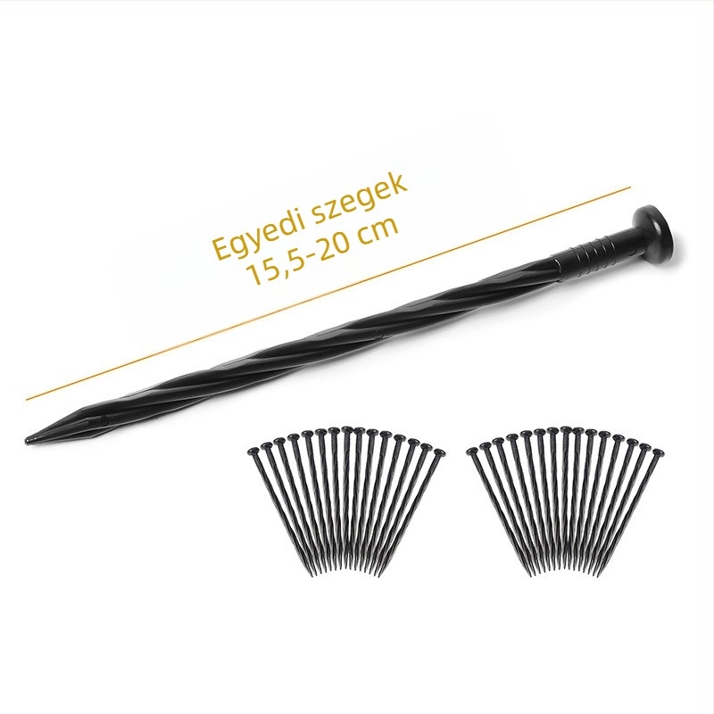 Zöldítésre szolgáló szigetelő szalag – PE anyag, vastagság 2.0–3.8 mm, kert formázásához