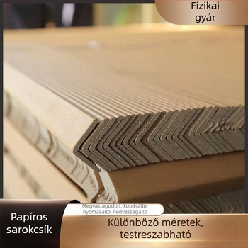 L alakú papírsarokvédő | Long Yu élvédő a bútorok és csempék csomagolásához | ütközésgátló sarokvédő