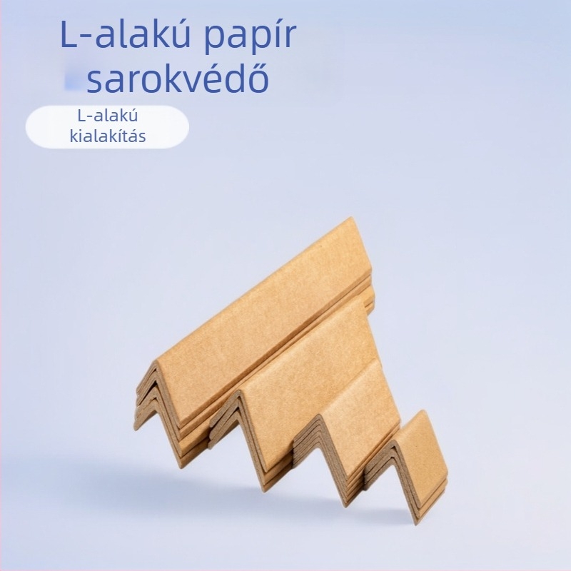 L alakú papírsarokvédő | Long Yu élvédő a bútorok és csempék csomagolásához | ütközésgátló sarokvédő