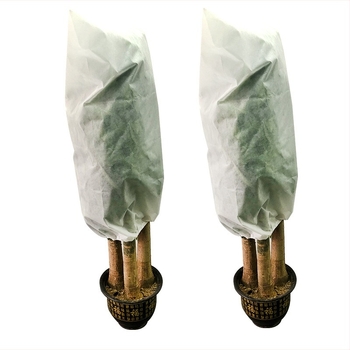 Boxin Sűrített Növények Fagyvédő Takaró – Őszi és téli használatra, nem szőtt anyag, cipzárral és húzózsinóros zárással