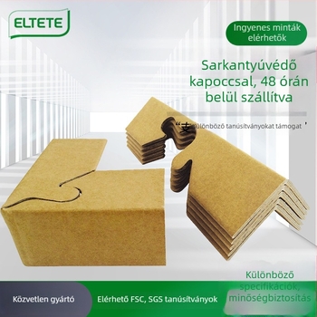 Zárható Kraft papírból készült sarkvédő