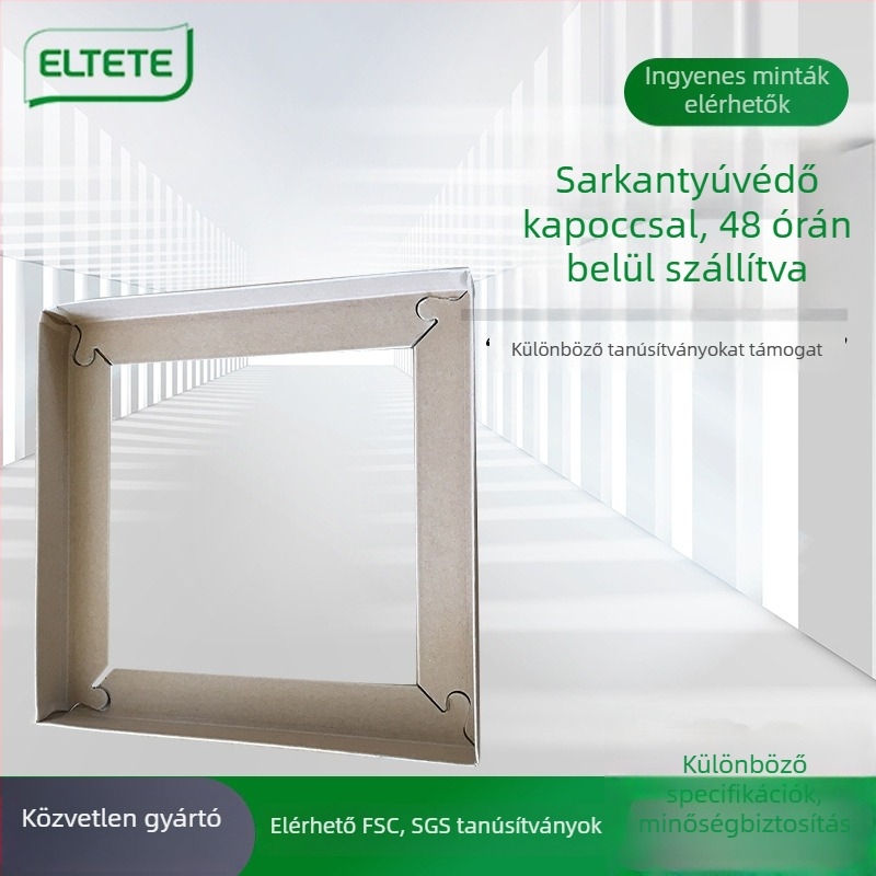 Zárható Kraft papírból készült sarkvédő