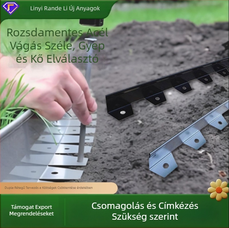 Green Zhi rozsdamentes acél kertészeti dísz közösségeknek, kerthez és út mellé