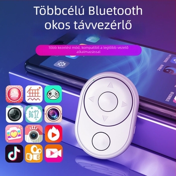Okostelefonhoz Bluetooth távirányító – többfunkciós szelfi és élő közvetítés, 10 m vezeték nélküli hatótáv, modell JS-YK