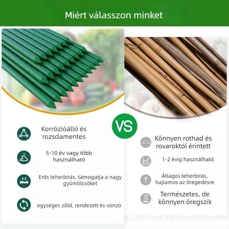 Domineering Növények Támogató Kerete, Műanyag Bevont Acélcső, Mászó Pergola