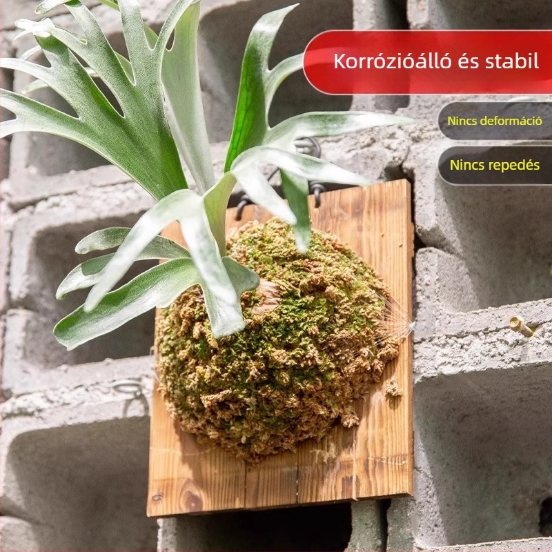Antler Fern karbonizált falitábla a falra szereléshez