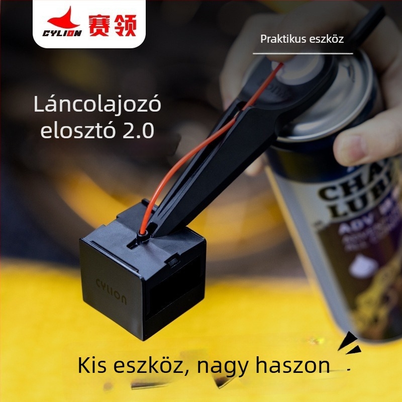 Kerékpár- és motorkerékpár lánc tisztítási és kenési eszközkészlet
