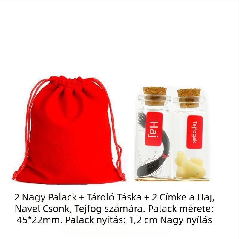 DIY babaemlék doboz babahaj, köldökzsinór és tejfogak tárolására