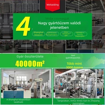 Vastagított, átlátszó PE zacskó nagy berendezések csomagolásához, nedvesség- és porálló, karton belső bevonathoz való zacskó