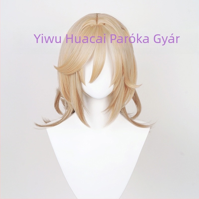 Huacai Kaveh karakter cosplay gradient színű paróka
