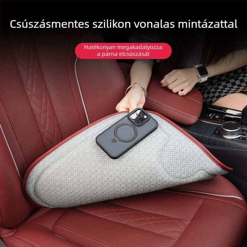 Autóülés alátét, levendulával töltött, szellőző poliészter felület, egész éves univerzális kompatibilitás, Horse Slide márka