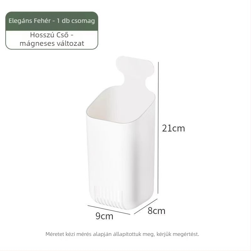 Nachu műanyagból készült falra szerelhető tároló doboz, modell A0695, rendezés funkció, fedél nélkül