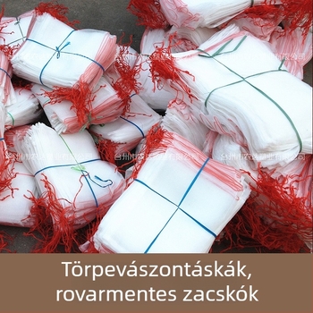 Fűvető zacskó / öko zacskó / lejtővédő zacskó – műanyag, rovarok elleni védelem, magok áztatása, Agricultural Expo márka