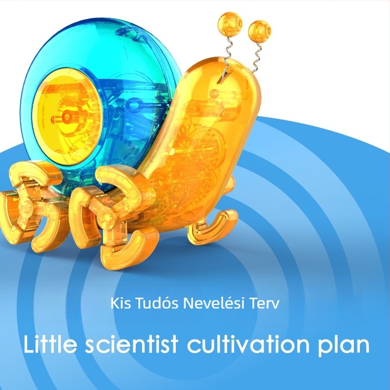 DIY Napelemes csiga STEM játék 7–14 éveseknek • Műanyag • Zesheng Márka • Napelemes működés