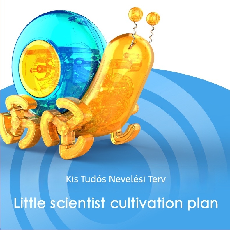 DIY Napelemes csiga STEM játék 7–14 éveseknek • Műanyag • Zesheng Márka • Napelemes működés