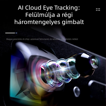 Hordozható integrált gimbál arcfelismeréssel, rezgéscsillapítással, mobiltelefonhoz, Bluetooth távirányítóval, padlóra álló állvány