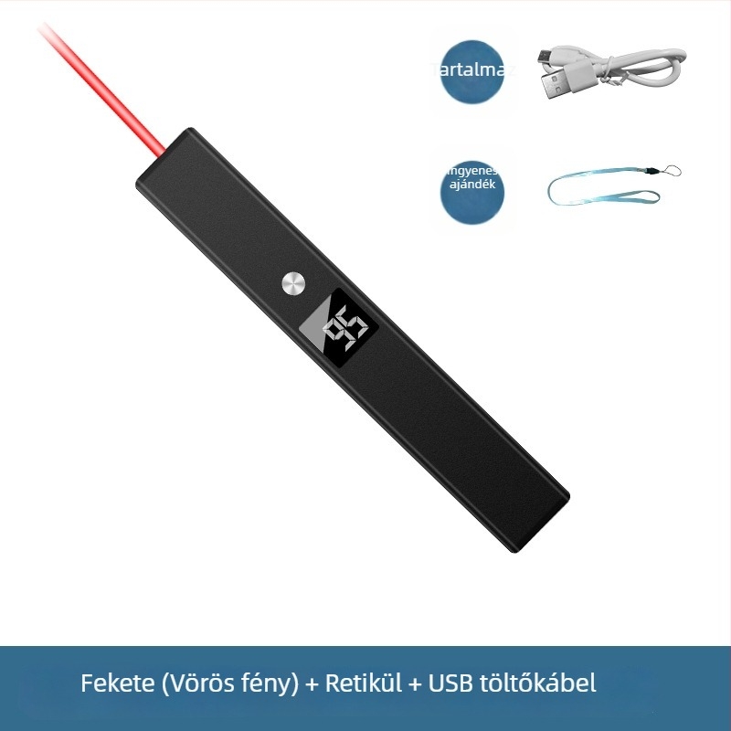 Power Display lézerpointer toll — Suoxue, logó nyomtatás lehetséges, üzleti használatra (értékesítési irodák, értekezletek, építkezések)