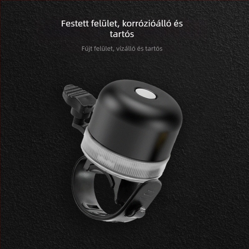 Kerékpár csengő Lantern USB LED éjszakai fény - alumíniumötvözet