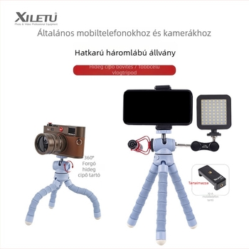 Happy tour polipód állvány mobiltelefon/DSLR – ABS anyag, tömeg 158 g