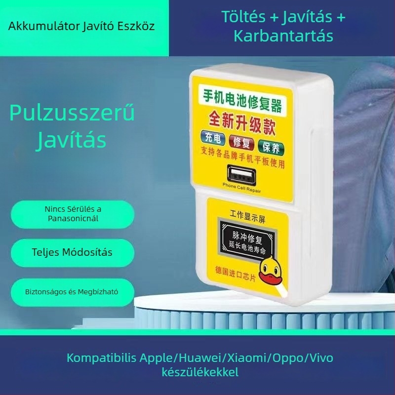 Mobiltelefon javító eszköz – Memória tisztítás optimalizálása, késleltetés csökkentése, akkumulátor stabilitás javítása, töltőfeszültség detektor (Márka: Other; Modell: 441; Termékkód: 123)