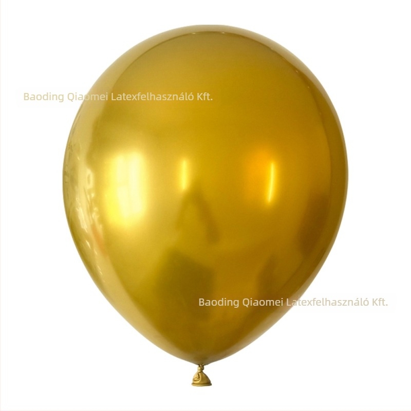 Latex kerek ballon, 1.8 g, minta nélkül, logó nélkül