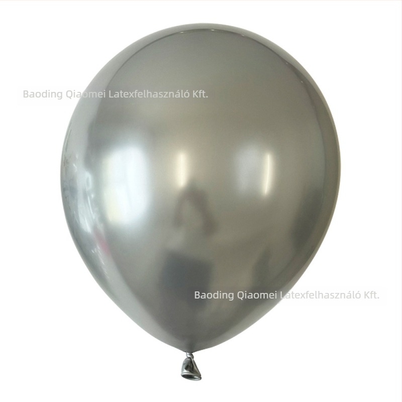Latex kerek ballon, 1.8 g, minta nélkül, logó nélkül