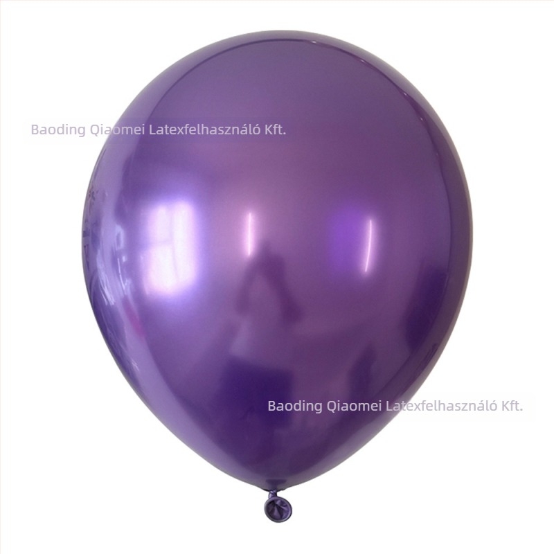 Latex kerek ballon, 1.8 g, minta nélkül, logó nélkül