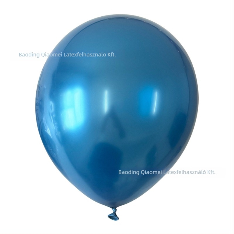 Latex kerek ballon, 1.8 g, minta nélkül, logó nélkül