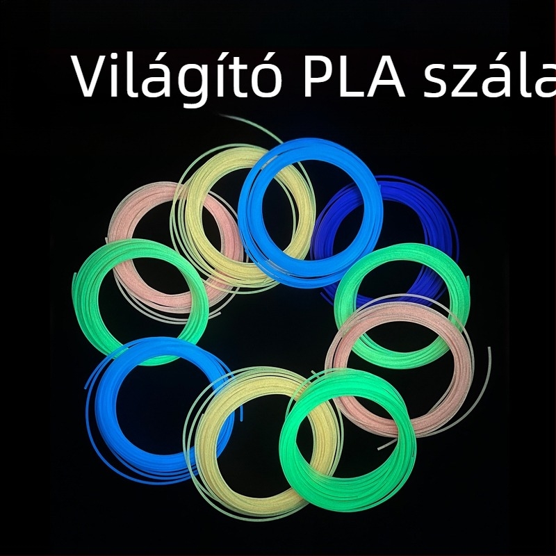 Fényes PLA filament 3D tollhoz, magas hőmérsékletű – hossz: 2m/3m/5m