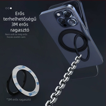 Telefon tokhoz tartóállvány, univerzális, fém, B Stand modell, Golden Round márka