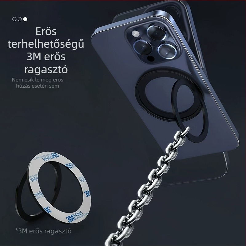 Telefon tokhoz tartóállvány, univerzális, fém, B Stand modell, Golden Round márka