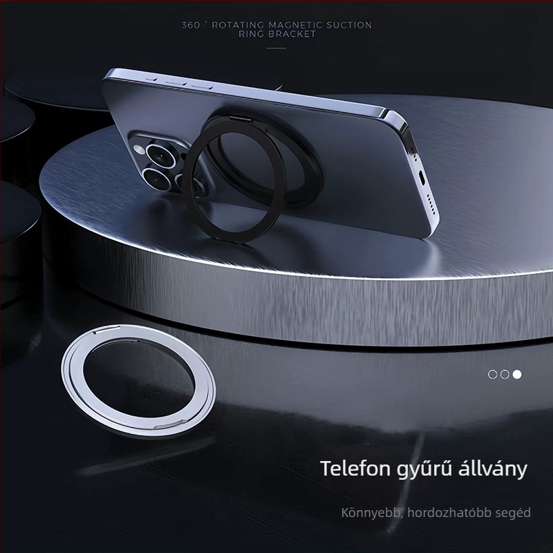 Telefon tokhoz tartóállvány, univerzális, fém, B Stand modell, Golden Round márka