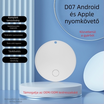 Globális kettős rendszerű intelligens anti-lost eszköz, Airtag-helyettesítő, háziállat-kereső, mini méret