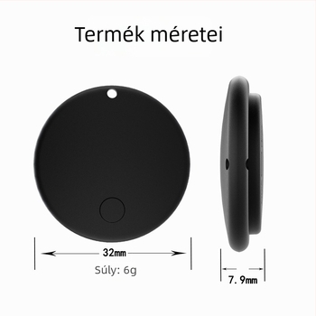 Globális kettős rendszerű intelligens anti-lost eszköz, Airtag-helyettesítő, háziállat-kereső, mini méret