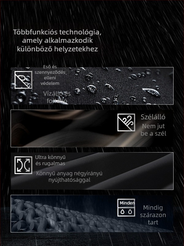 Őszi férfi szabadidő nadrág – vízálló, szélálló, kopásálló, lélegző, nedvességelvezető
