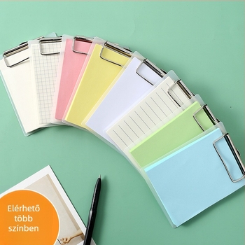 Fu xiaoyan Karikatúra mappa jegyzetfüzet diákoknak ragasztó jegyzetekkel