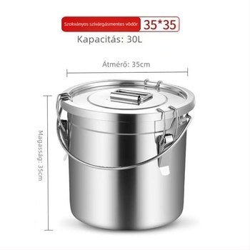 304 rozsdamentes acél zárható ételtároló fedéllel, koreai stílus, kapacitás 300 ml alatt, frissességmegőrző doboz