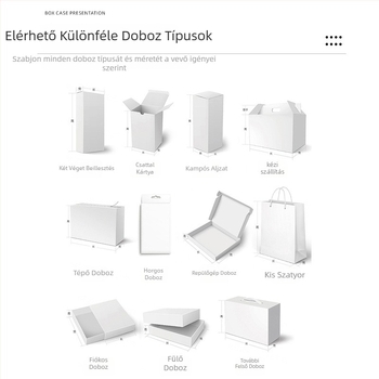 UV könyv alakú csomagoló doboz UV nyomtatással, melegbélyegzéssel, üreges kialakítással és relief részletekkel, papírkarton