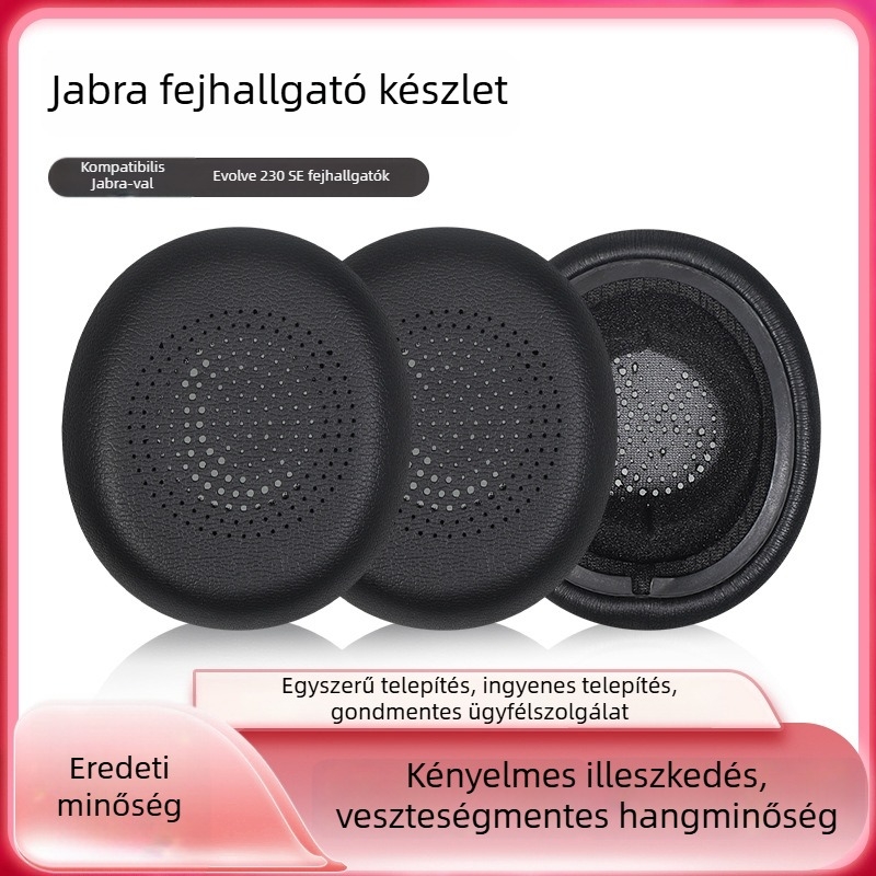 Fülpárnák fejhallgatókhoz - puha hab, kompatibil fejhallgatókkal, tömeg 15 g, standard csomagolás