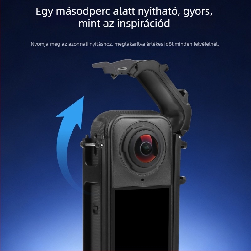 360X4 Air panoráma akciókamera védőkerete – gyorskioldás, leesés elleni védelem (Márka: Neutral; Modell: Action camera; Anyag: Other)