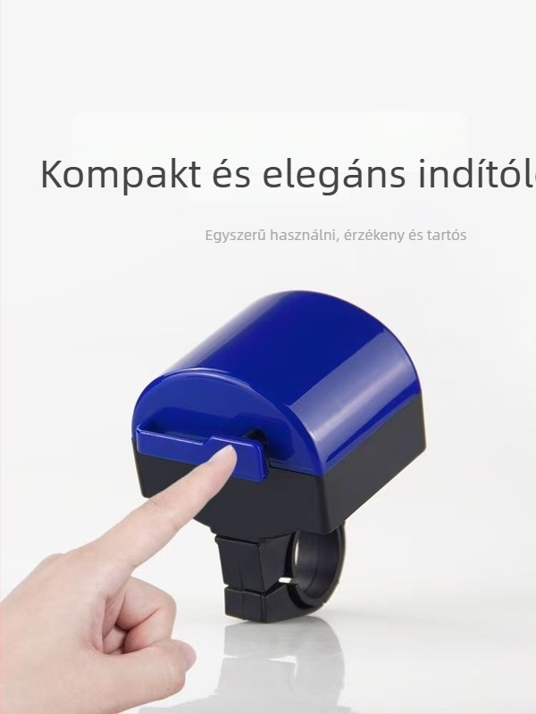 Hegyi kerékpár elektromos kürt – dekoratív tartozék, testreszabható, Bright Morning