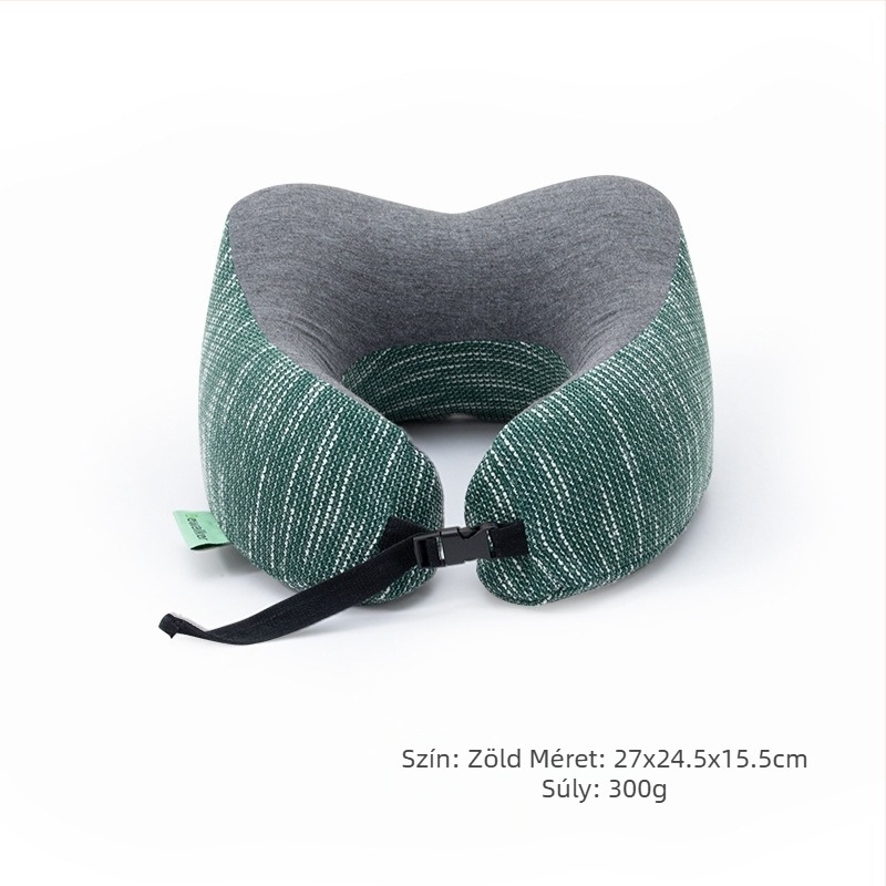 COSY.ST Memóriahab U-alakú utazónyakpárna, repülőutakhoz és utazásokhoz, könnyű, 1 kg alatt, modern minimalista stílus