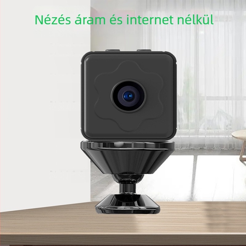 Okos Wi‑Fi kamera 1080p, éjjellátás, mozgásérzékelés értesítésekkel, irányítás mobilalkalmazáson keresztül, beltéri használatra