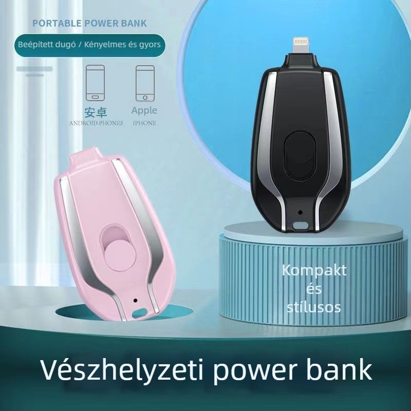 Kulcstartó vészáramellátó K100, műanyag, 45 g, Hordozható kültéren