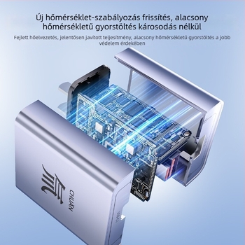 Tritium Flow GaN PD gyorstöltő iPhone és Huawei telefonokhoz Type-C